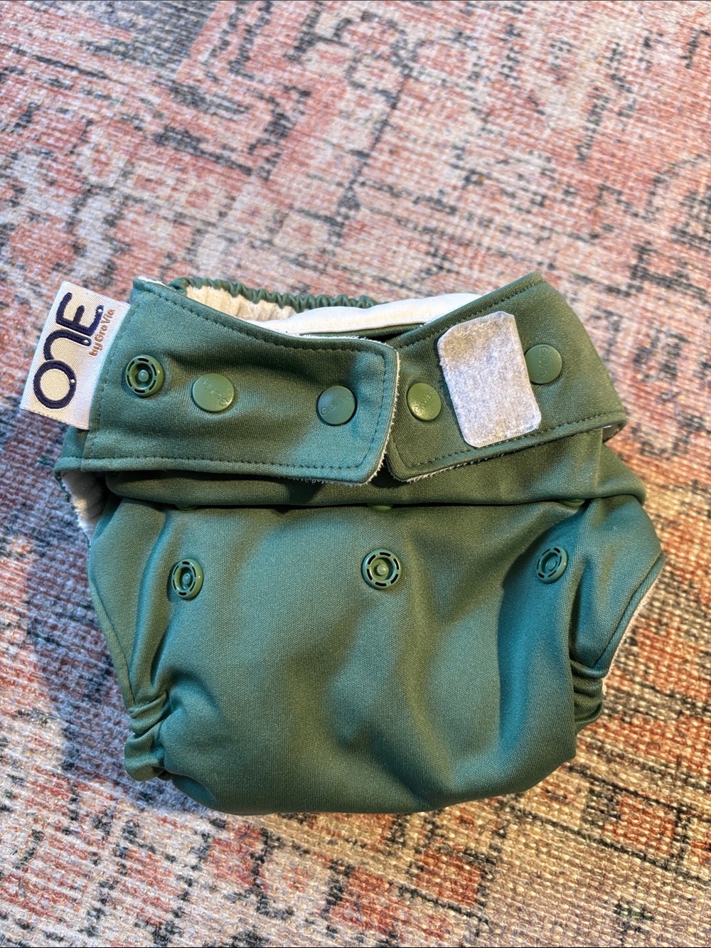 GroVia O.N.E. AIO Cloth Diaper – Green